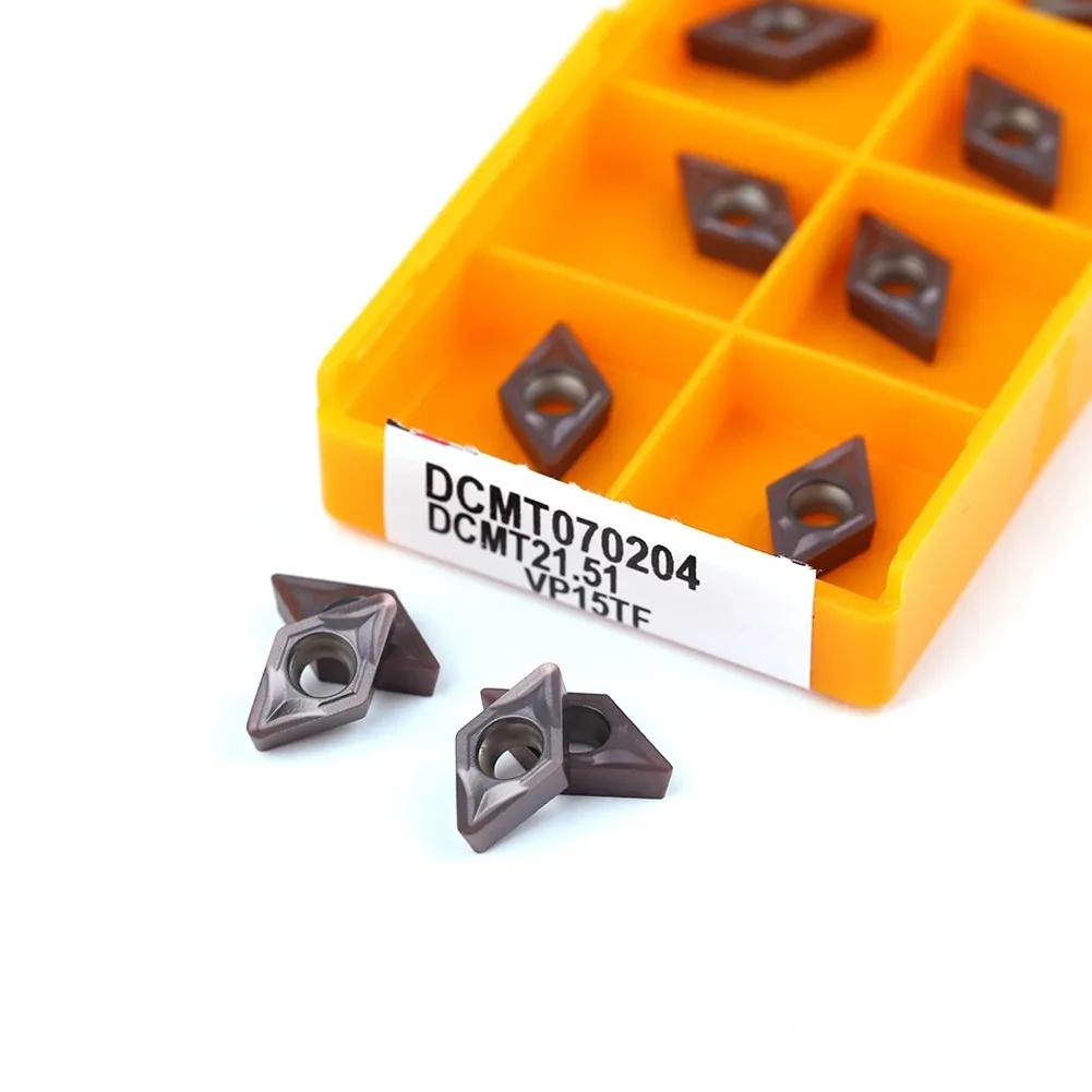 

Твердосплавные пластины DCMT070204 VP15TF DCMT 21,51 для токарного станка