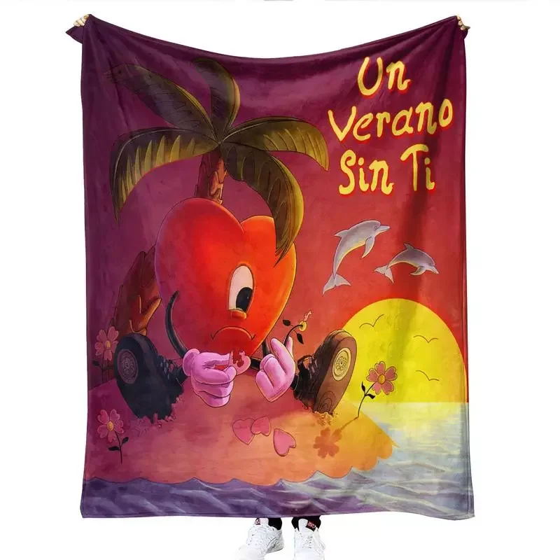 

Новинка одеяло из овечьей шерсти с рисунком, плохое одеяло, альбом для поп-музыки, звезда, теплый плед, s 51x59In для путешествий