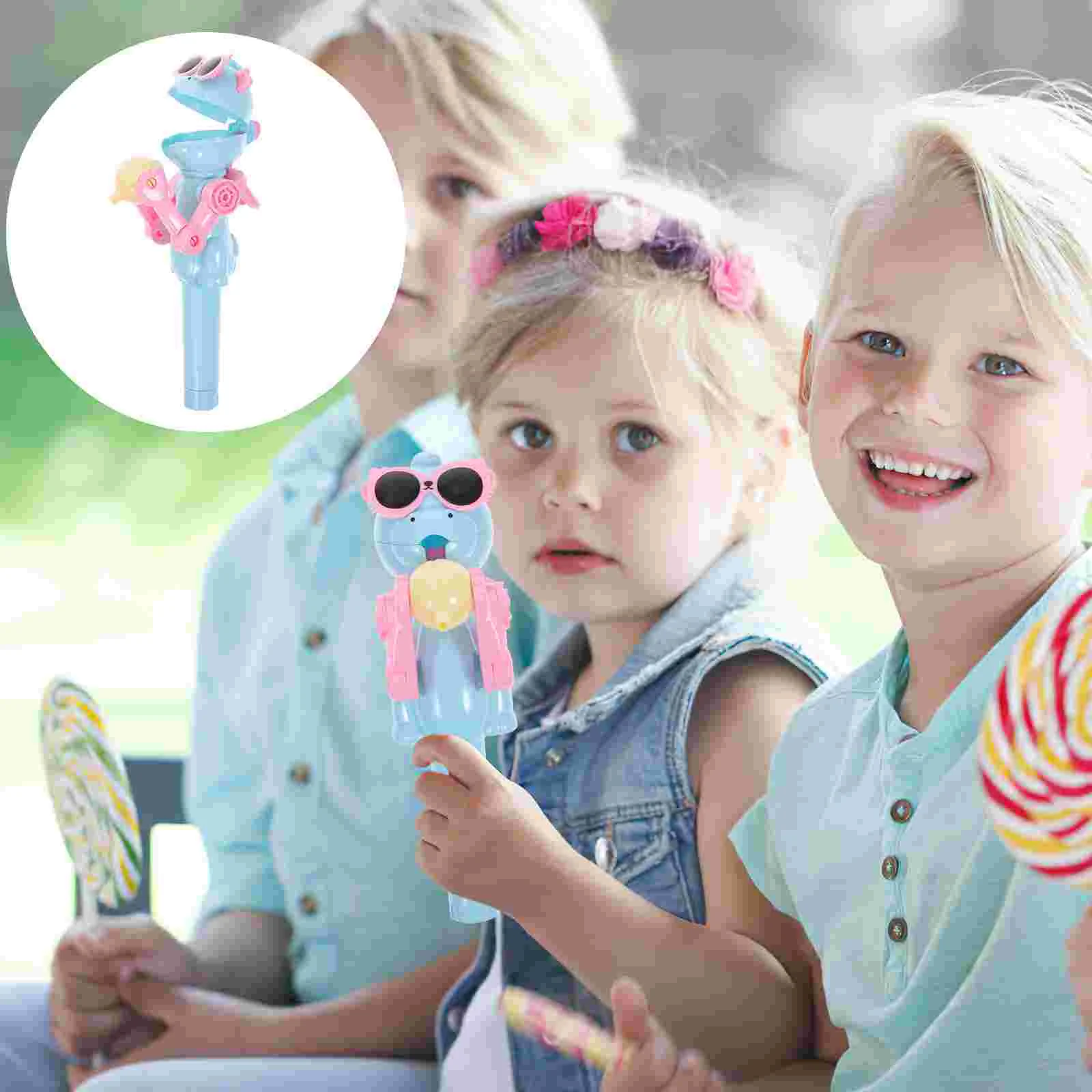 

Lollipop Machine Funny Station Novelty Relax Toy Cool Plastic Toys Candy Case Robot Party Favor Kids