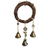 witch bells for protection witch wind chime witch wind chime attract positive energy mysterious atmosphere wiccan magic wind