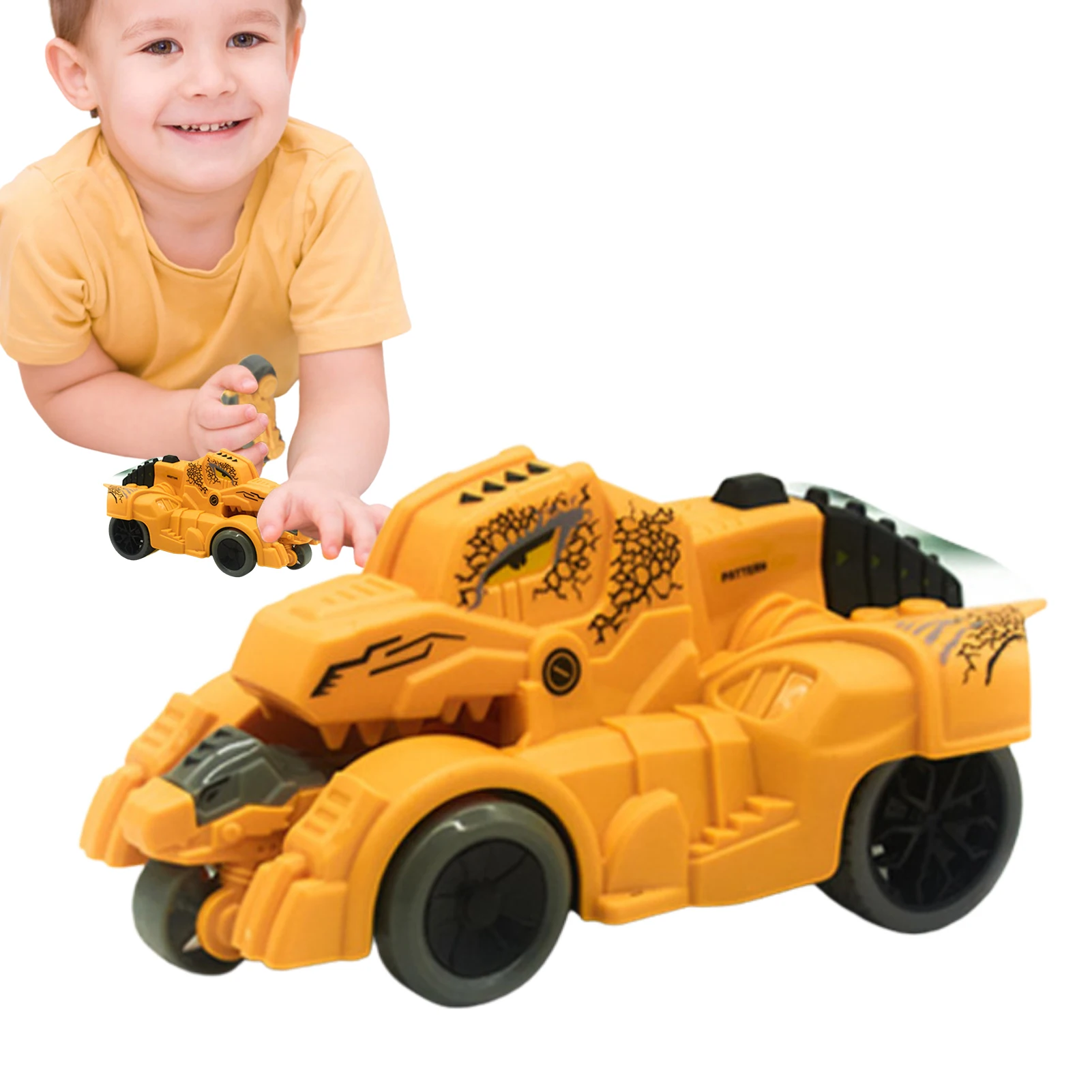 

Inertial Dinosaur Catapult Car Inertia Car Anti-Fall Shape Children's Educational Toy Educational Toy Gift For Boys Girls