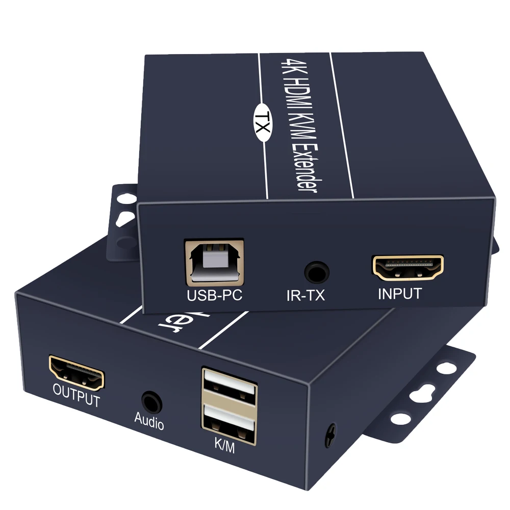 

KVM-Удлинитель HDMI Cat6, 4K, 120 м, для HDTV, DVD
