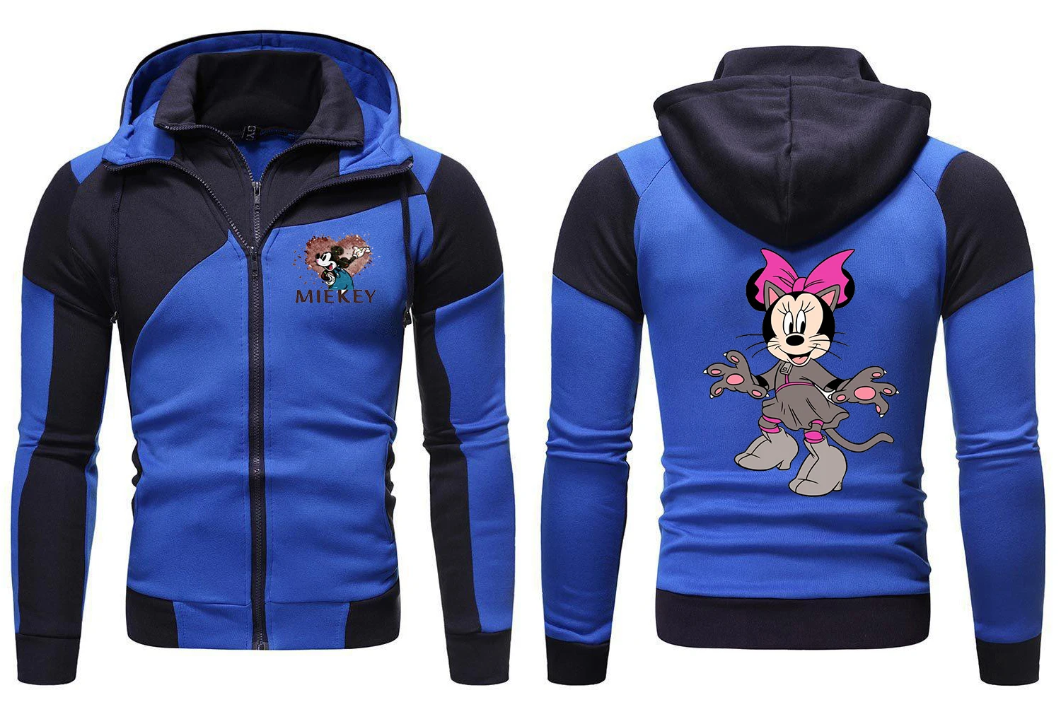 Зимняя женская модная толстовка в стиле Харадзюку ретро с Микки Маусом Диснея Y2k