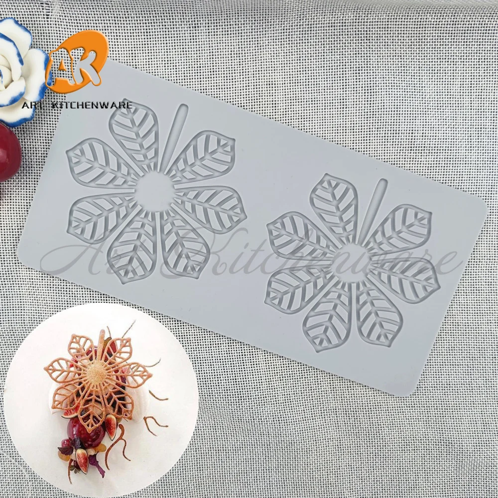 

Силиконовая кружевная форма для торта