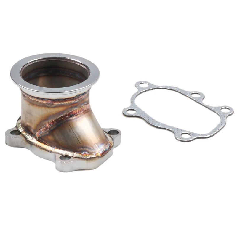 

Stainless Steel Adapter For T25 T28 GT25 GT28 To 2.5 Inch Turbo Down Pipe Adapter 63Mm V-Band Clamp Flange