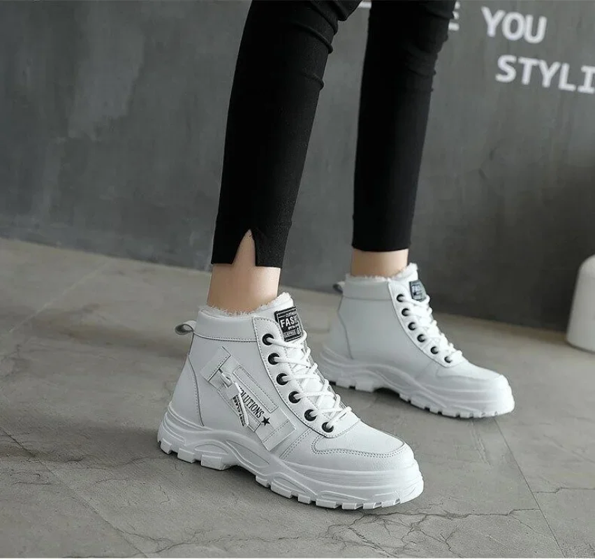 Женские зимние ботинки с высоким берцем Размеры 35- 44