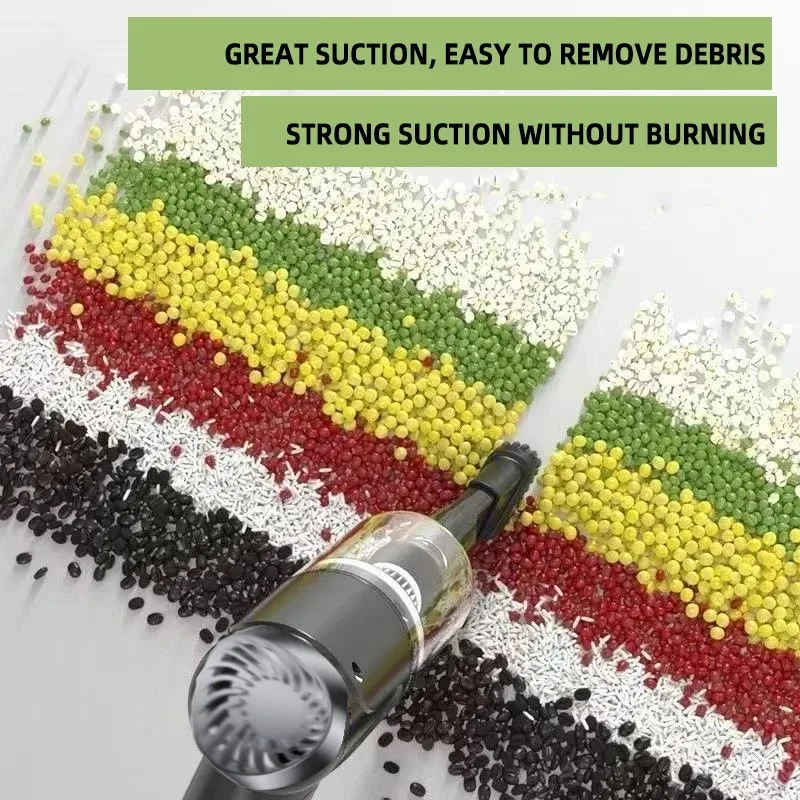 Автомобильный пылесос 9000pa Мини-автомобильный Type-C Charge Беспроводной ручной 1200 мАч