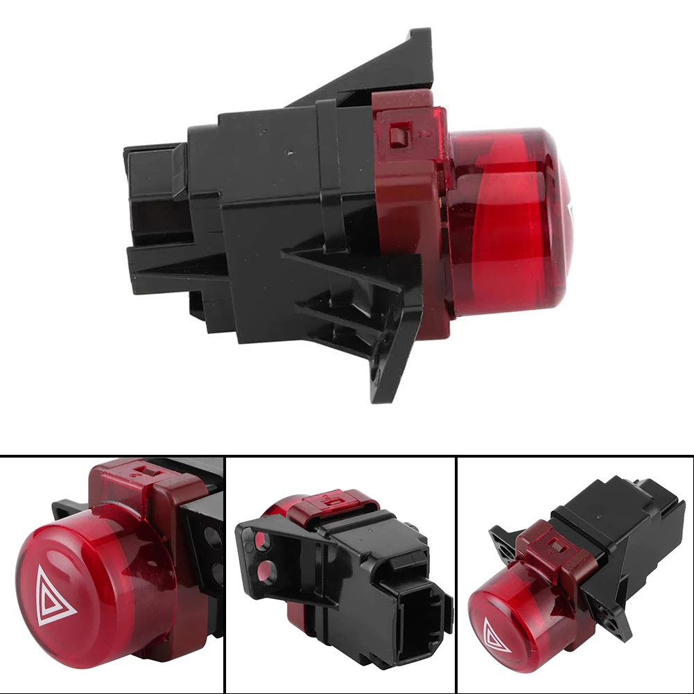 

CarvAccessories Hazard Light Switch Double Flash Plastic Switch Button 35510-TR0-H01 For Honda Civic Sedan Coupe