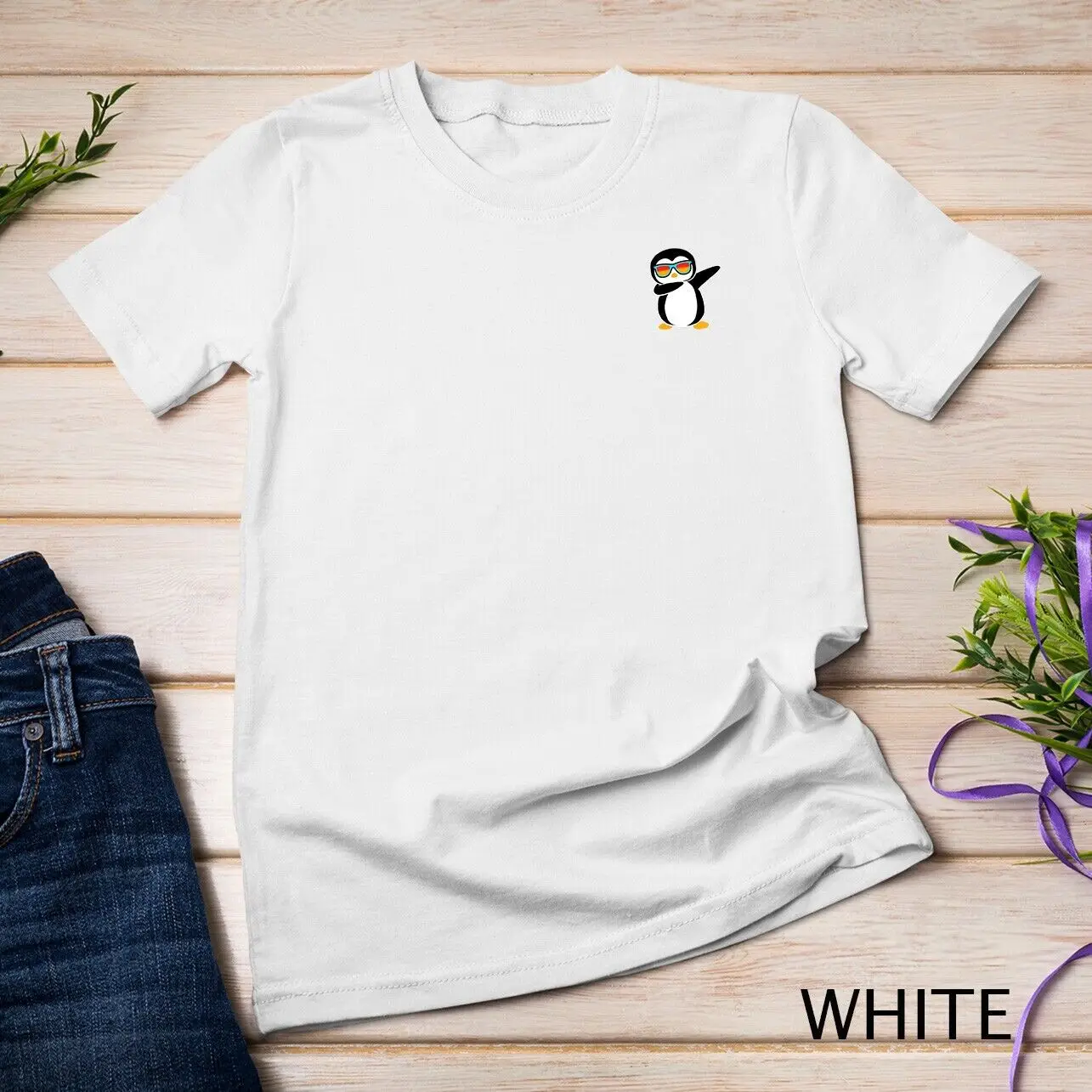 Женская футболка с карманами в виде животных