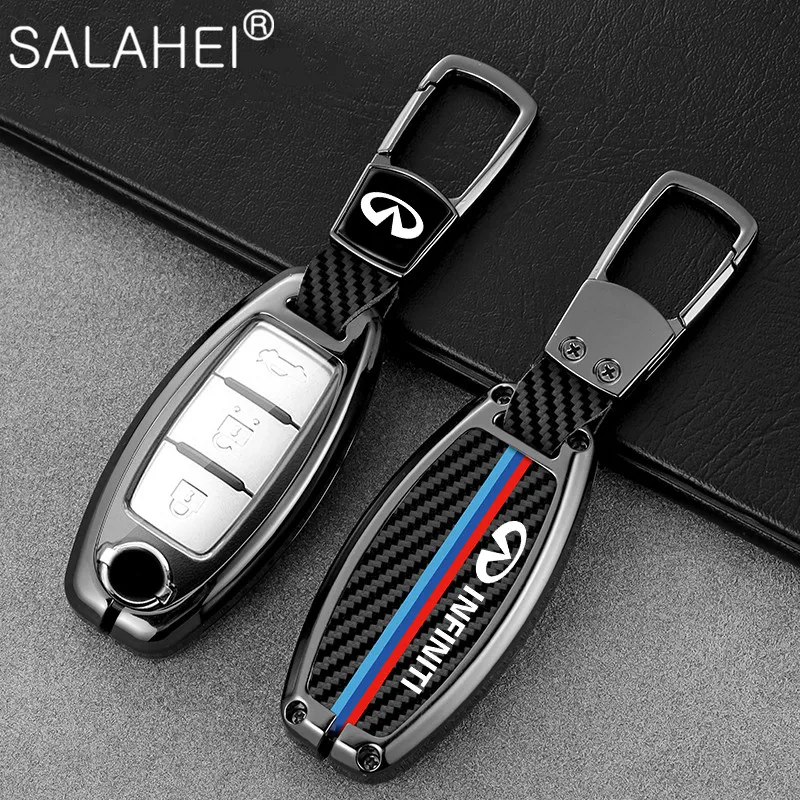 

Car Key Cover Case Holder Key Bag Shell For Infiniti ESQ FX35 FX45 QX50 QX60 QX70 Q30 Q50 EX FX G25 G35 G37 JX35 EX3 Accessories