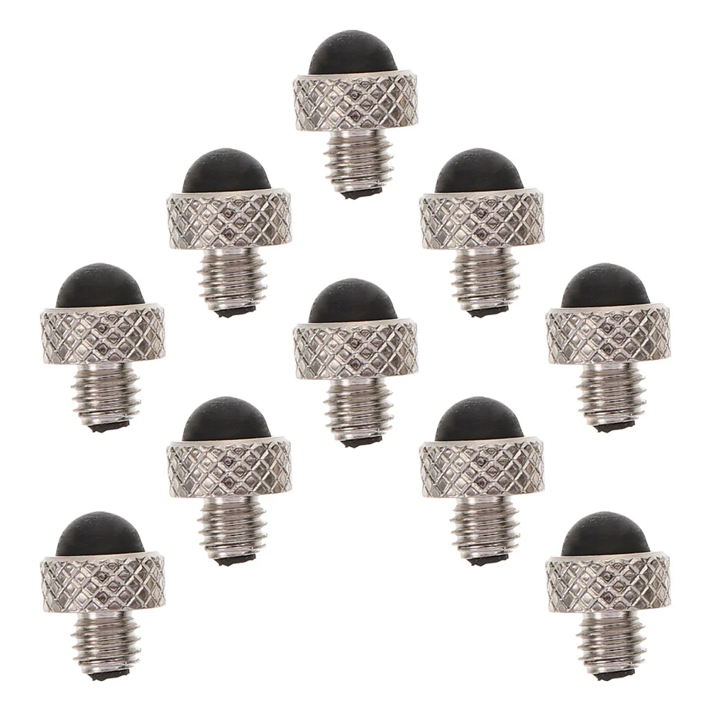 

10pcs Metal Silencers Fine Useful Durable Haircutting Silencers Replacement Silencers