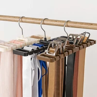 10 grids tie belt hanger storage rack wardrobe closet silk scarf scarf hanging organizer home space saver bra belt rotating hook