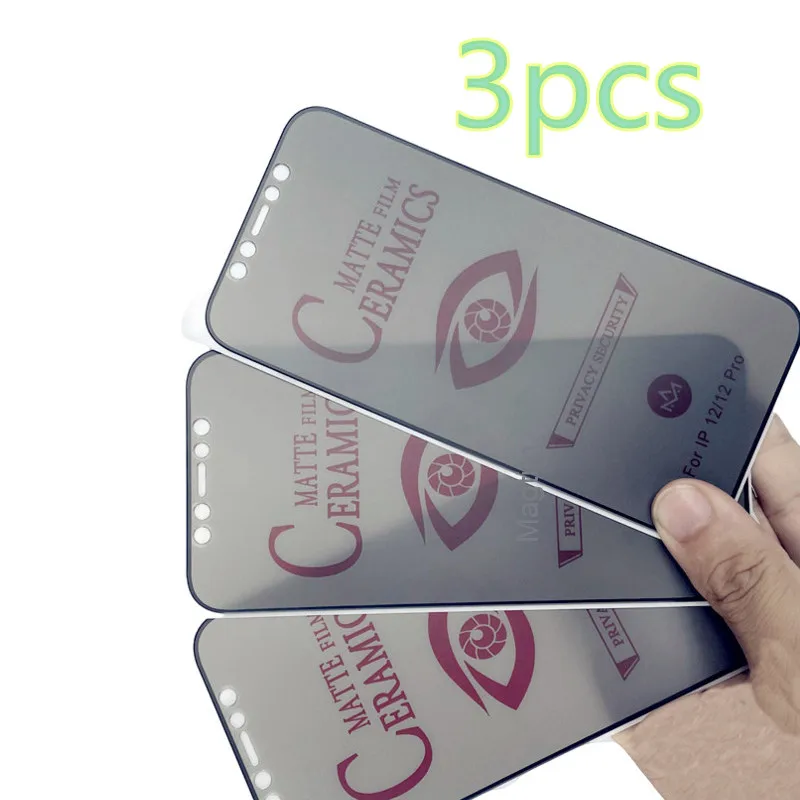 

1-3 шт. матовая защитная пленка конфиденциальности для iPhone 11 12 13 Pro Max защита экрана Анти-шпион для iPhone XS MAX 7 8PLUS не стекло