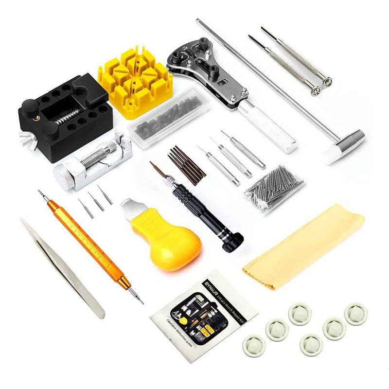 150 Pcs Watch Repair Kit Watchmaker'S Tools Case Back Opener Link Remover Battery Replacement Tool | Наручные часы