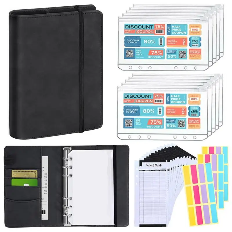

Cash Stuffing Envelopes Binder Cash Budget Binder Organizer With Cash Envelope Money Saving Binder Budget Book Waterproof