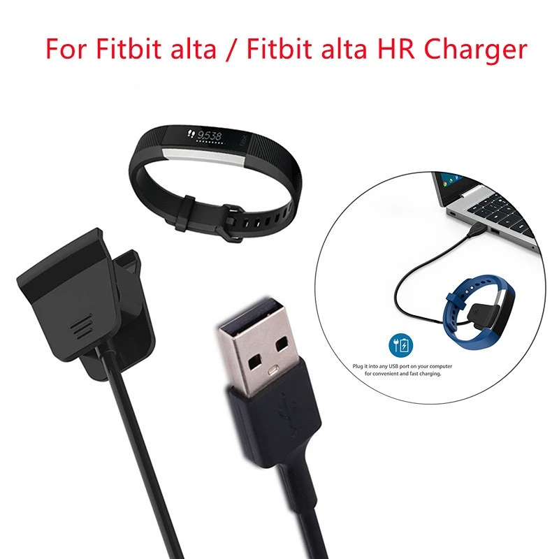 

Зарядный USB-кабель для Fitbit Alta HR, сменный зарядный кабель, зарядный адаптер для браслета Fitbit Alta