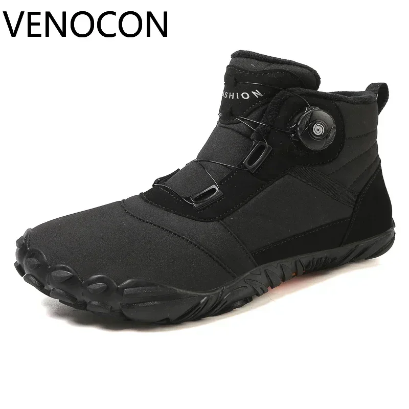 VENOCON минималистичные босоножки с широким носком мужские и женские зимние ботинки