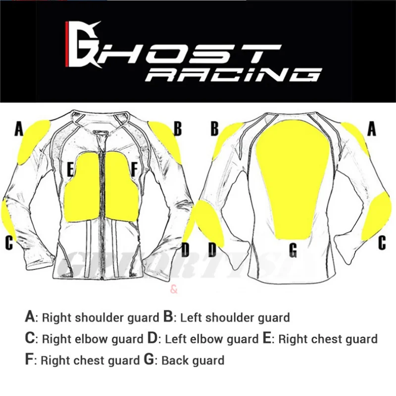Мотоциклетная защита для езды одежда на мотоцикле Мужская тела мужская куртка