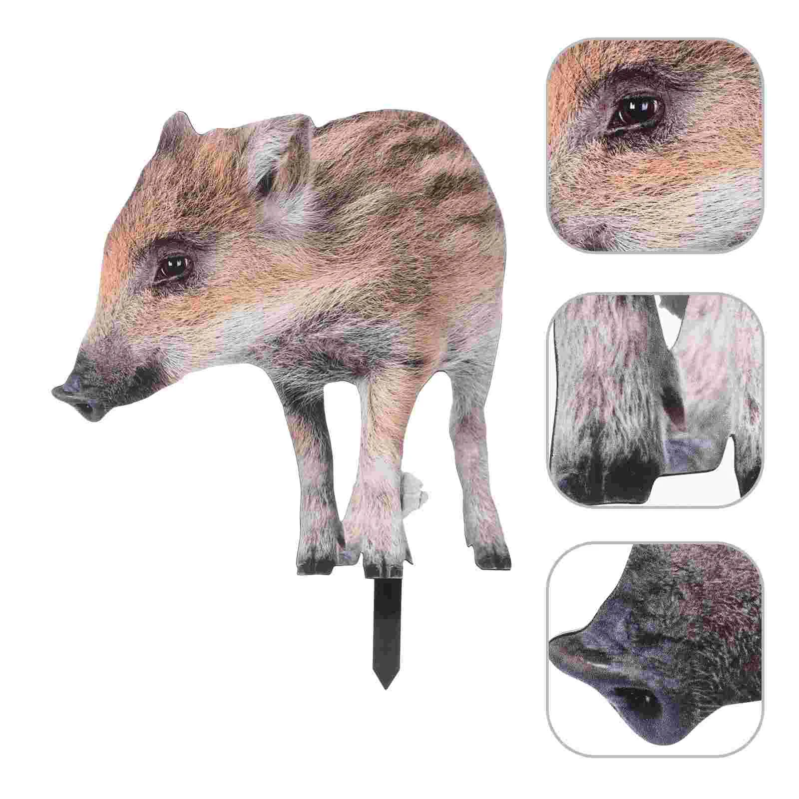 

Outdoor Yard Sign Stake Lifelike Garden Stake Acrylic Lawn Stake Sign