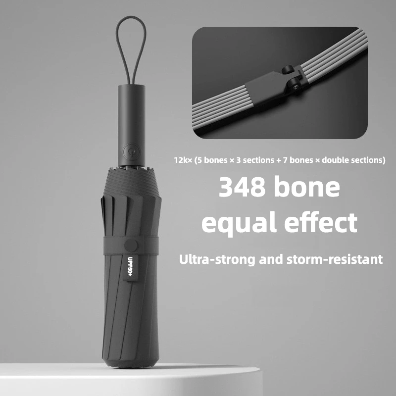 

Автоматический зонт, ветрозащитный, UPF 50+, для мужчин и женщин