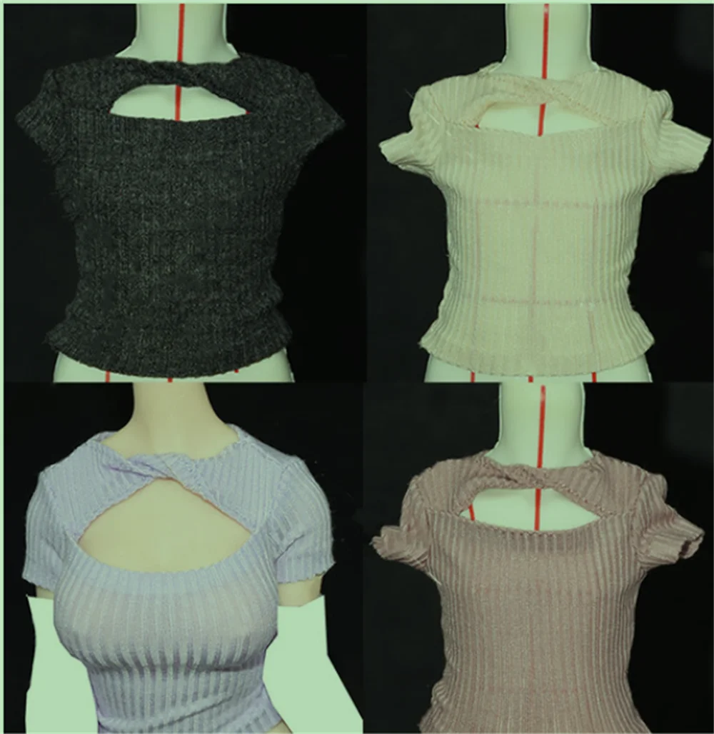 Женский трикотажный жилет на бретельках рубашка с длинным рукавом и глубоким