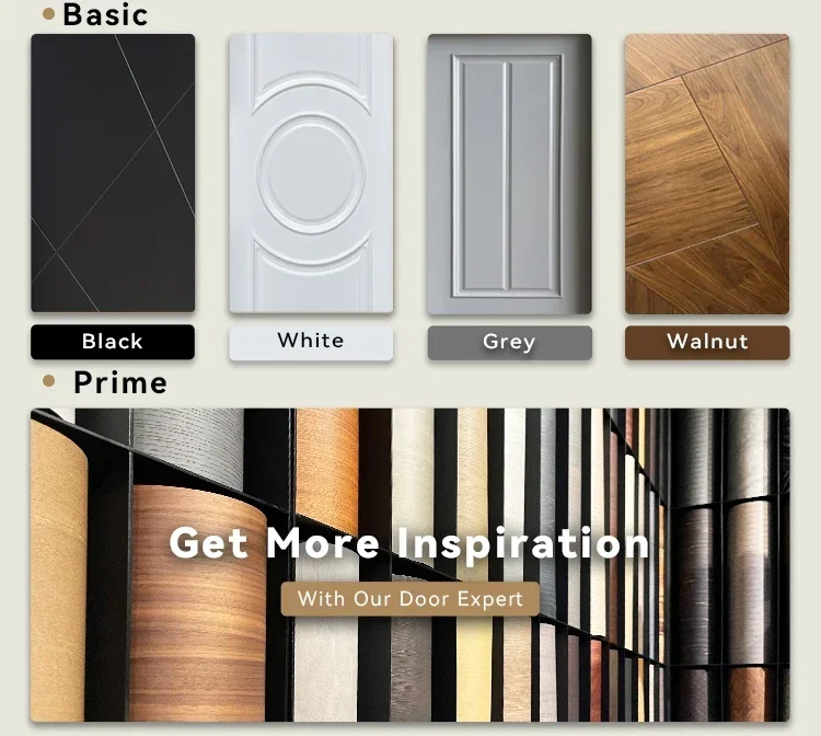 Prettywood Prehung водонепроницаемая деревянная панель заподлицо для жилых помещений