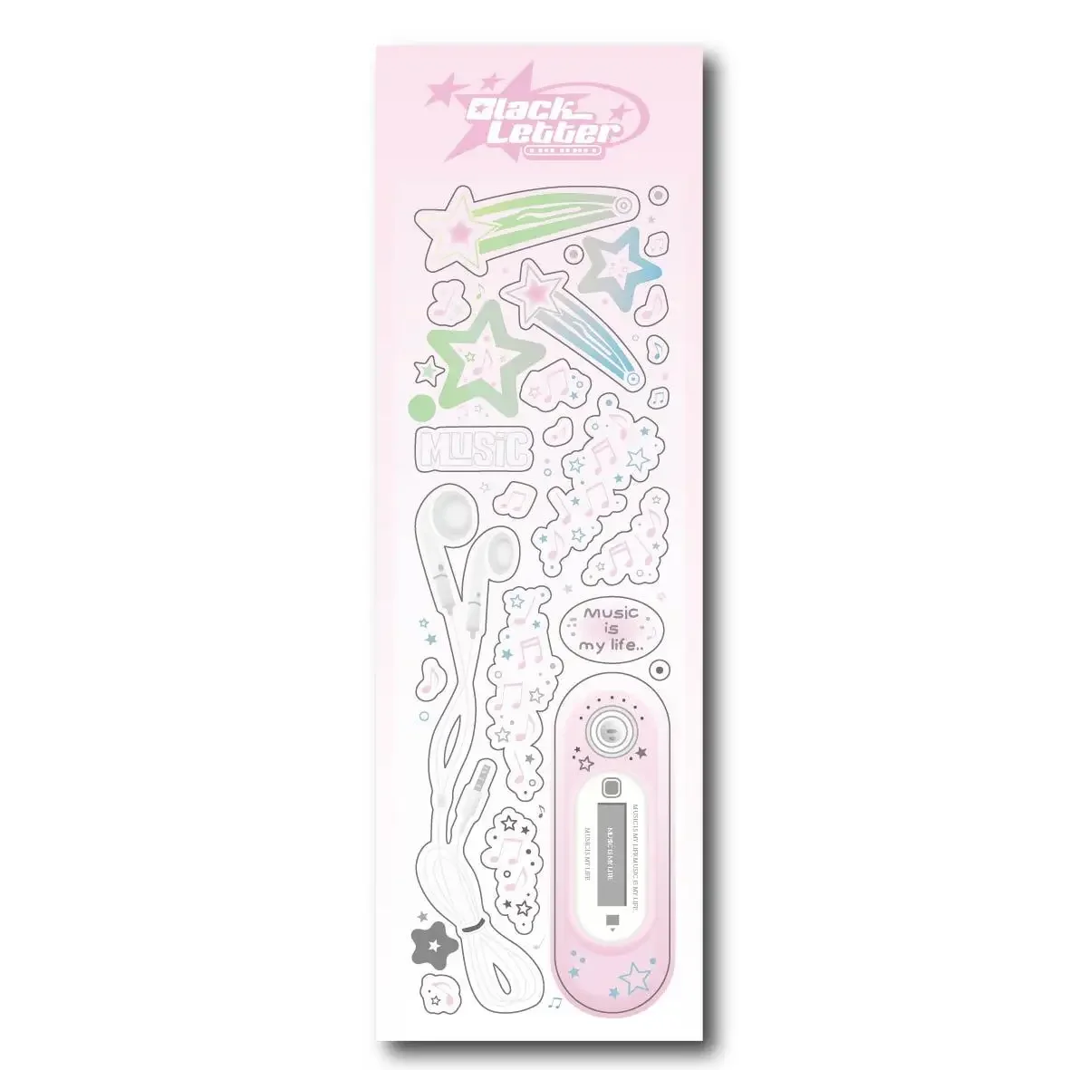 

Набор наклеек со звездами