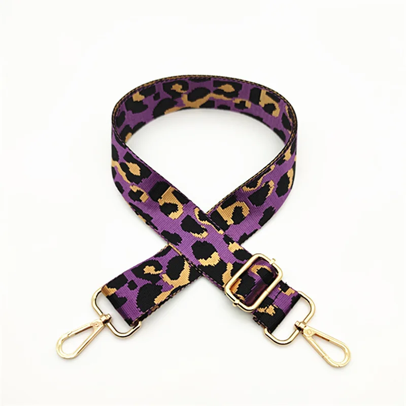 

Леопардовый принт, узкий наплечный ремень, регулируемая женская сумка, аксессуары для сумки 3,8 см