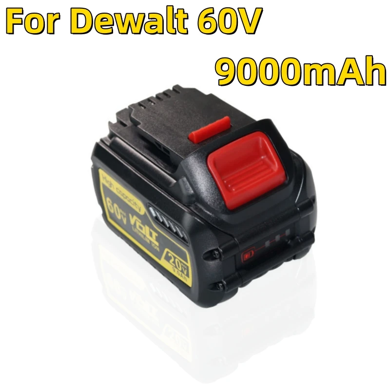 

9000mAh 20V 60V MAX Ersatz Batterie For Dewalt DCB606 DCB609 DCB205 DCB204 DCB206 DCB209 Power Tools lithium-Ionen Batterien