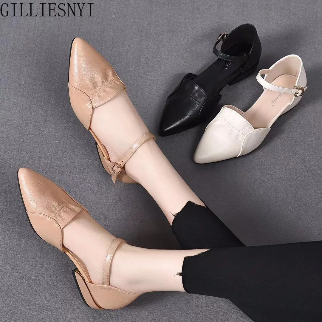 

Туфли-лодочки женские на высоком каблуке, с острым носком, в стиле ретро