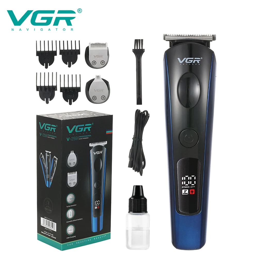 

VGR hairdresser multifunctional new shaving head electric shears three in one haircutter sideburns trimmer V259