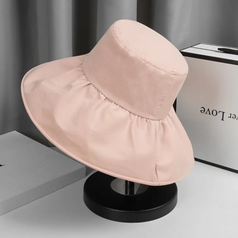 Шляпа Женская Солнцезащитная с защитой от УФ-лучей Пляжная дорожная Панама