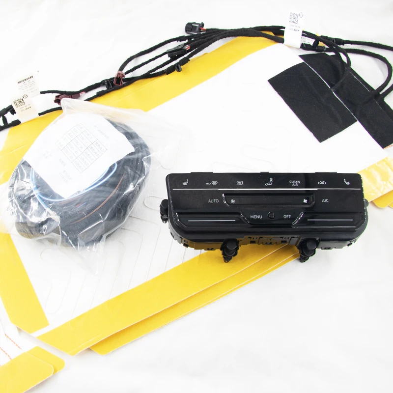 

Комплект обновления переднего сиденья с подогревом, сенсорный кондиционер и переключатель для установки провода для Golf 7 7,5 Tiguan MK2 jetta MK7 Passat B8 tiguan