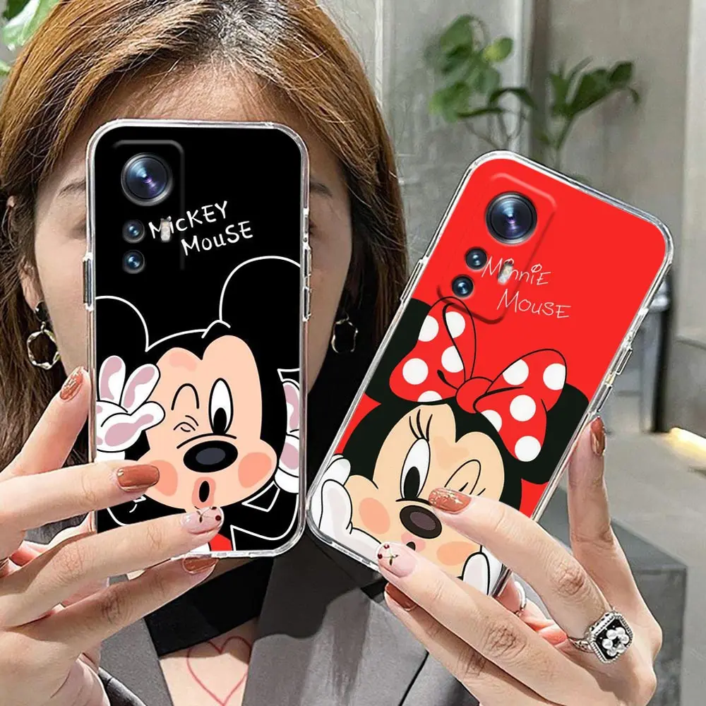 

Minnie Mickey Mouse Money Clear Case For Xiaomi Poco X3 NFC F3 M3 F1 9T 11 11T 11X 10 10T 12 12X Pro Note 10 Lite 5G Funda Case