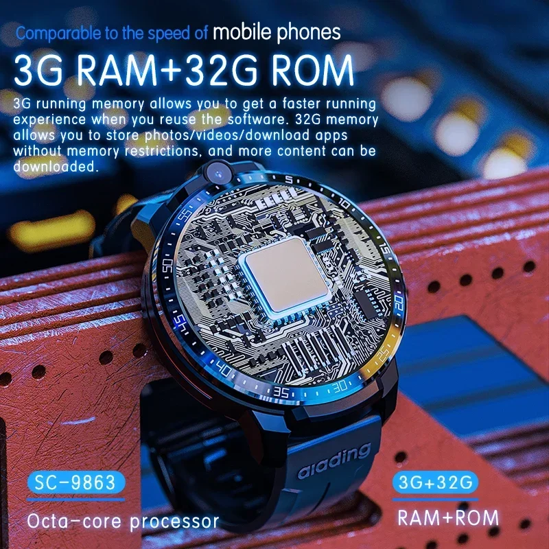 Смарт-часы 4G цвет в ассортименте