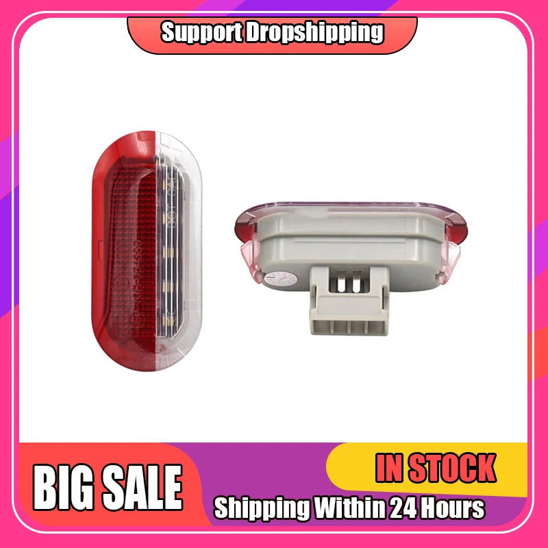 

2pcs For VW Golf 4 Polo Mk4 Bora 6R 1J0 949 105a 1j0949105a Led Door Courtesy Lights Under Warning Lamps 1j0947413 1J0 947 413