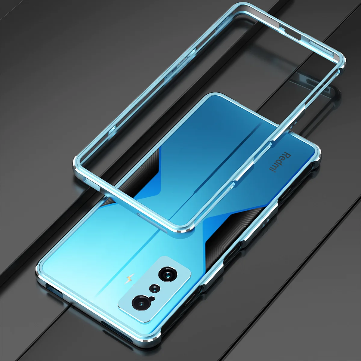 

Для Xiaomi Redmi K50 K40 Game Edition POCO F3 F4 GT 5G Алюминиевый металлический бампер Рамка Тонкий чехол для телефона + защита для кармеры