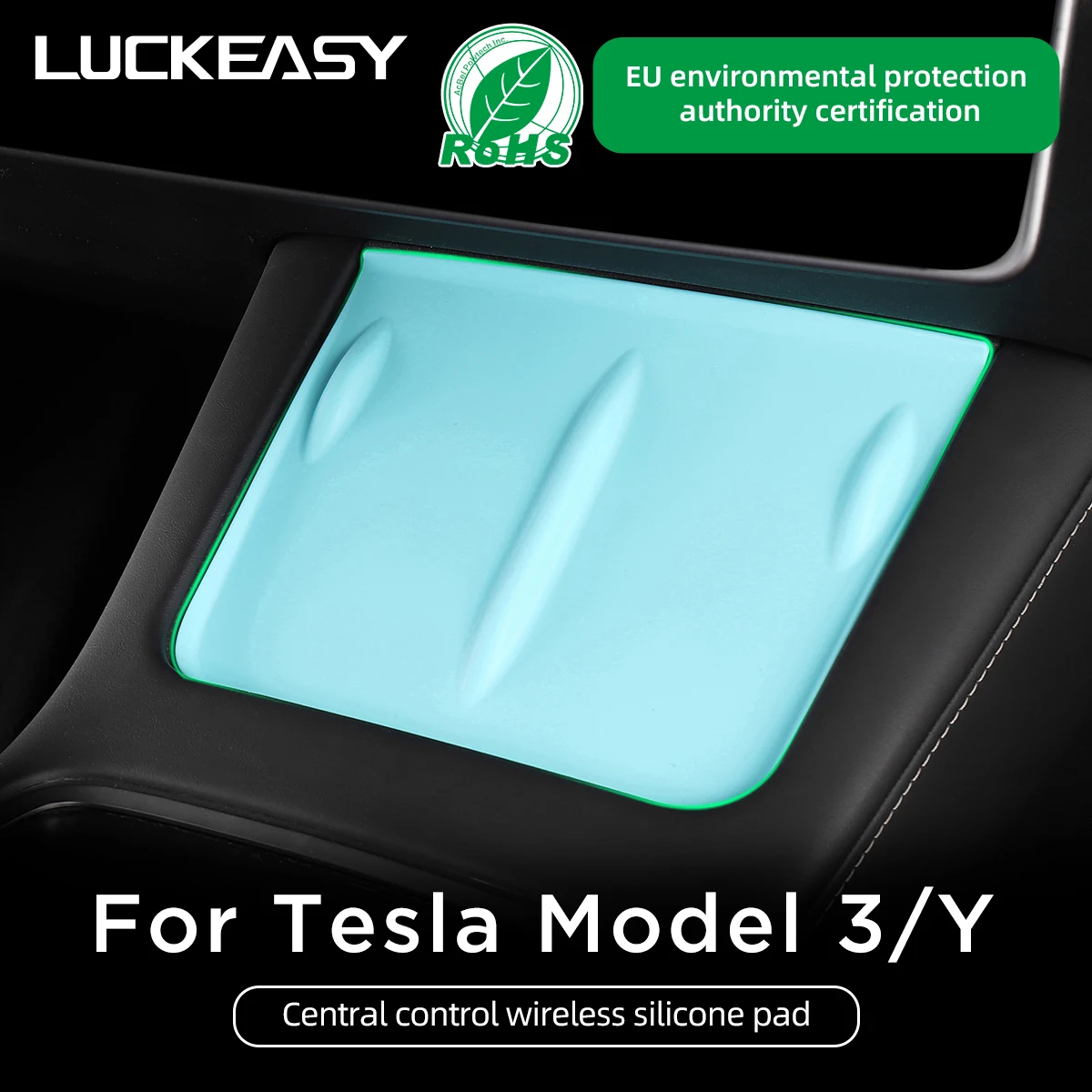 for tesla model 3 model y 2021 2022 silicone anti skid pad car phone wireless charging pad model3 non slip mat auto accessories free global shipping