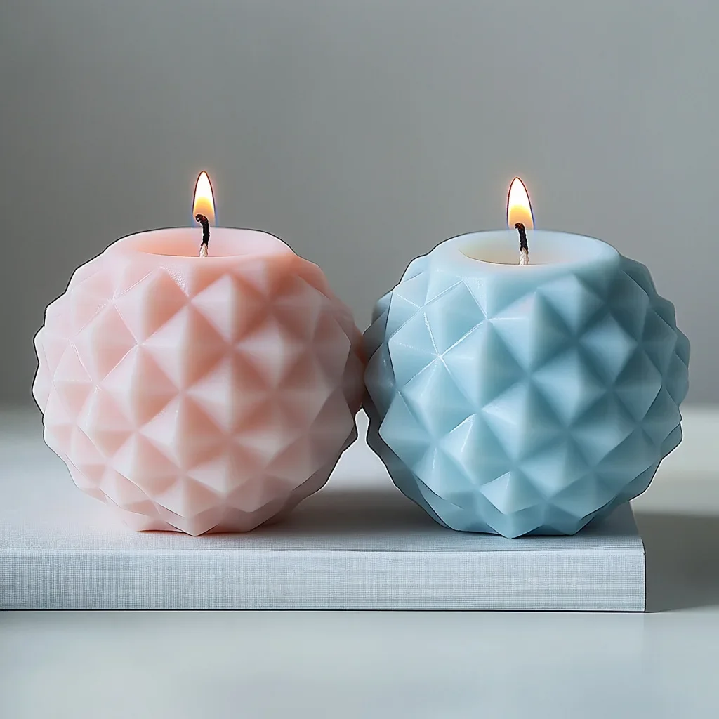 Силиконовая форма сделай сам для цилиндрической свечи неправильной