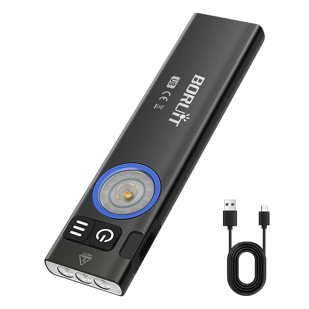 

BORUiT U8 650LM алюминиевый фонарик