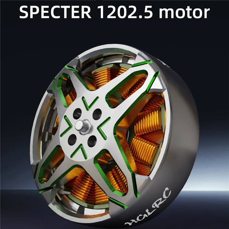 Бесщеточный двигатель HGLRC SPECTER 1202 5 2 КВ 1-2S LIPO для беспилотных летательных