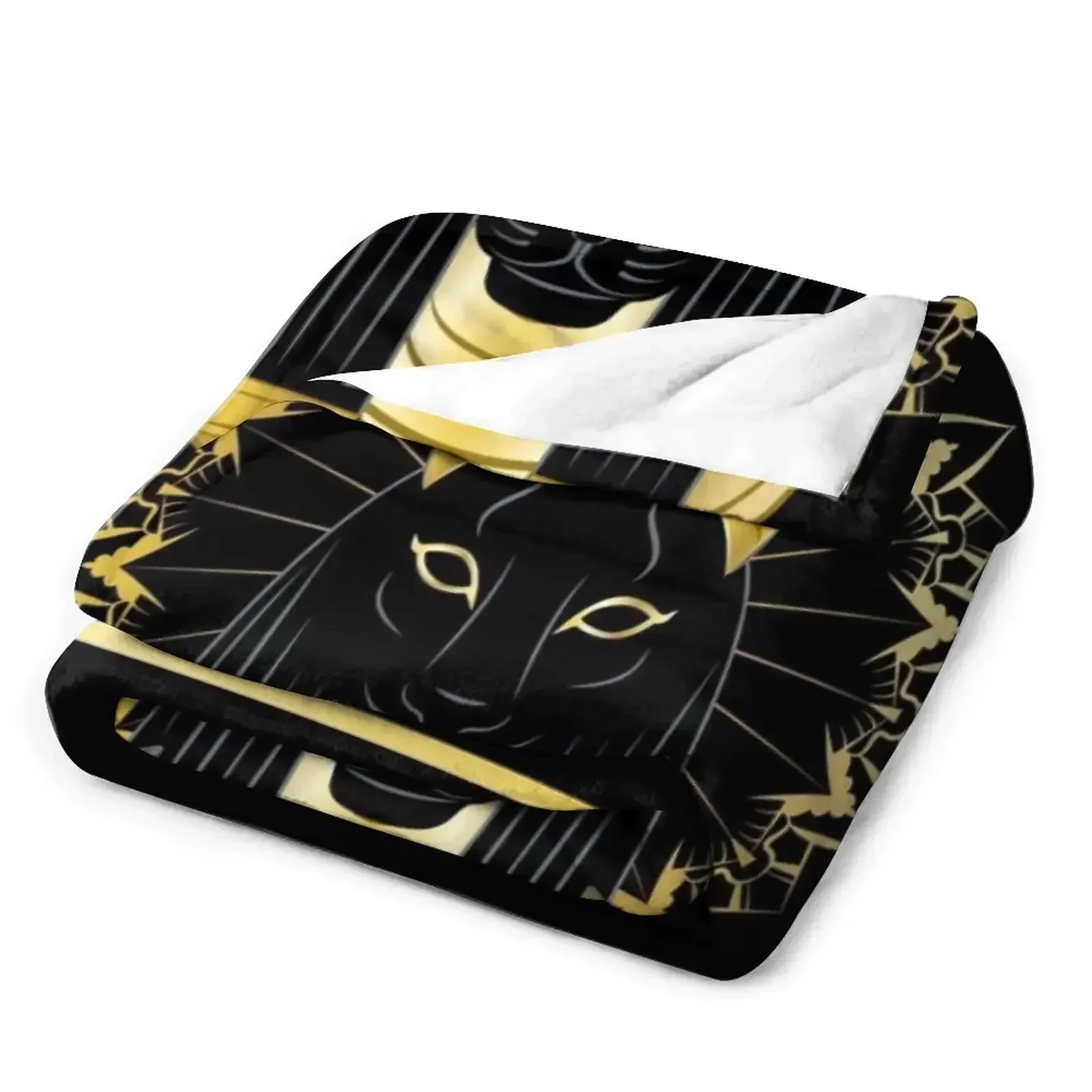 Одеяло Египетская богиня Sekhmet детское винтажное одеяло для малышей