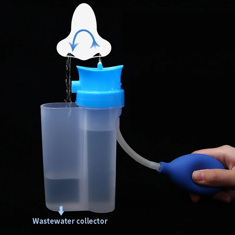 

Nose Cleaner Wash Nasal Suit System Sinus Allergies Relief Nasal Neti Water Pot