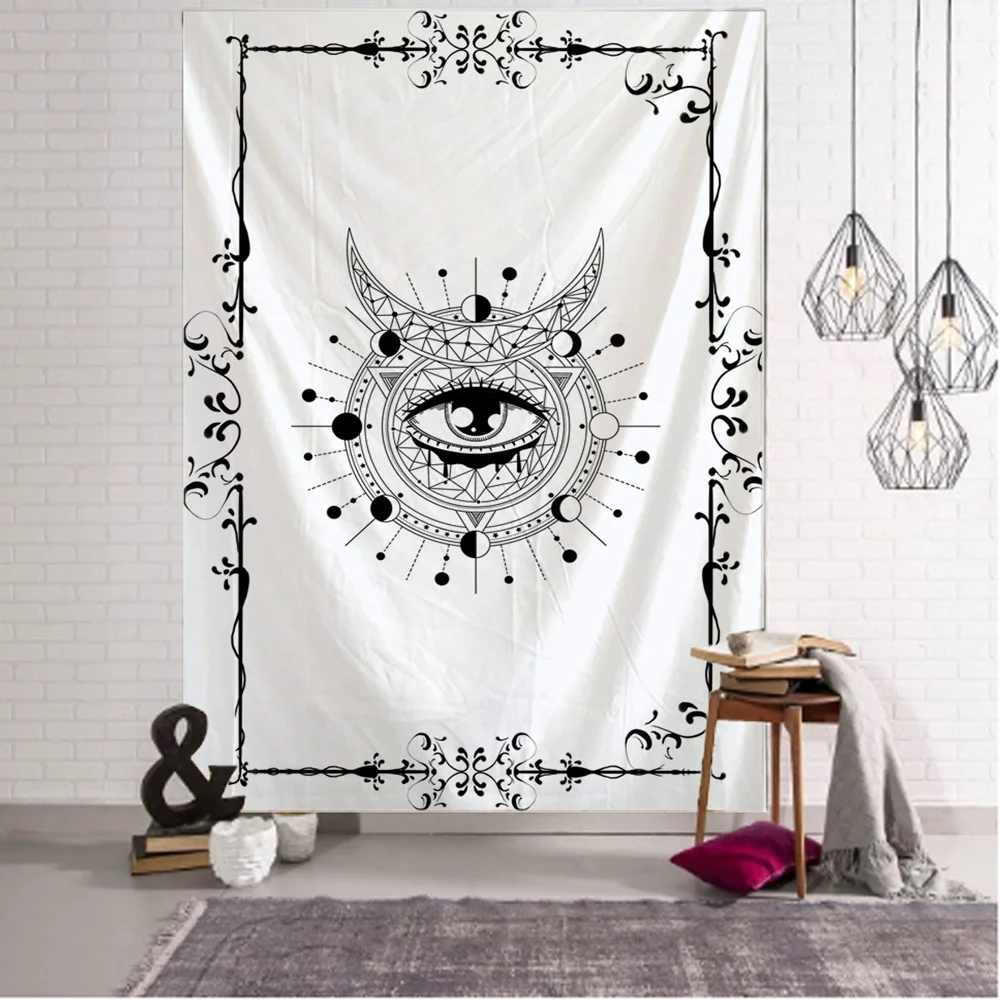 

Divination magic Wallpaper tapestry Wall Hanging Painting mounted cheap hippie Banners Flags bohemian wall mandala Tapestries B2