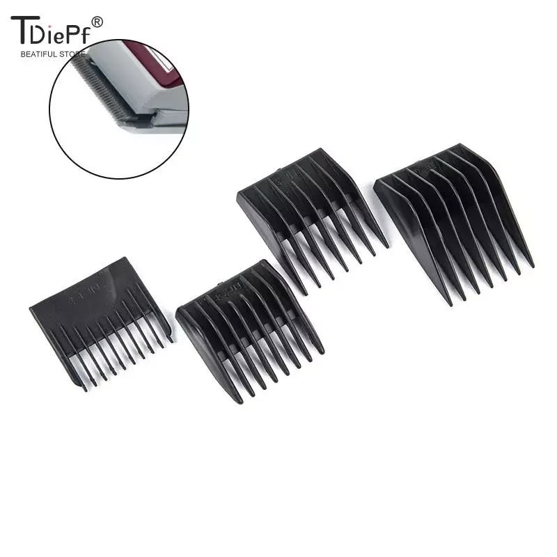 

4pcs/Pack Barber Hair Clipper Limit Comb Replacement Guide Comb For Moser 1400 Series Barber Caliper Teeth Shaving Limit Combs