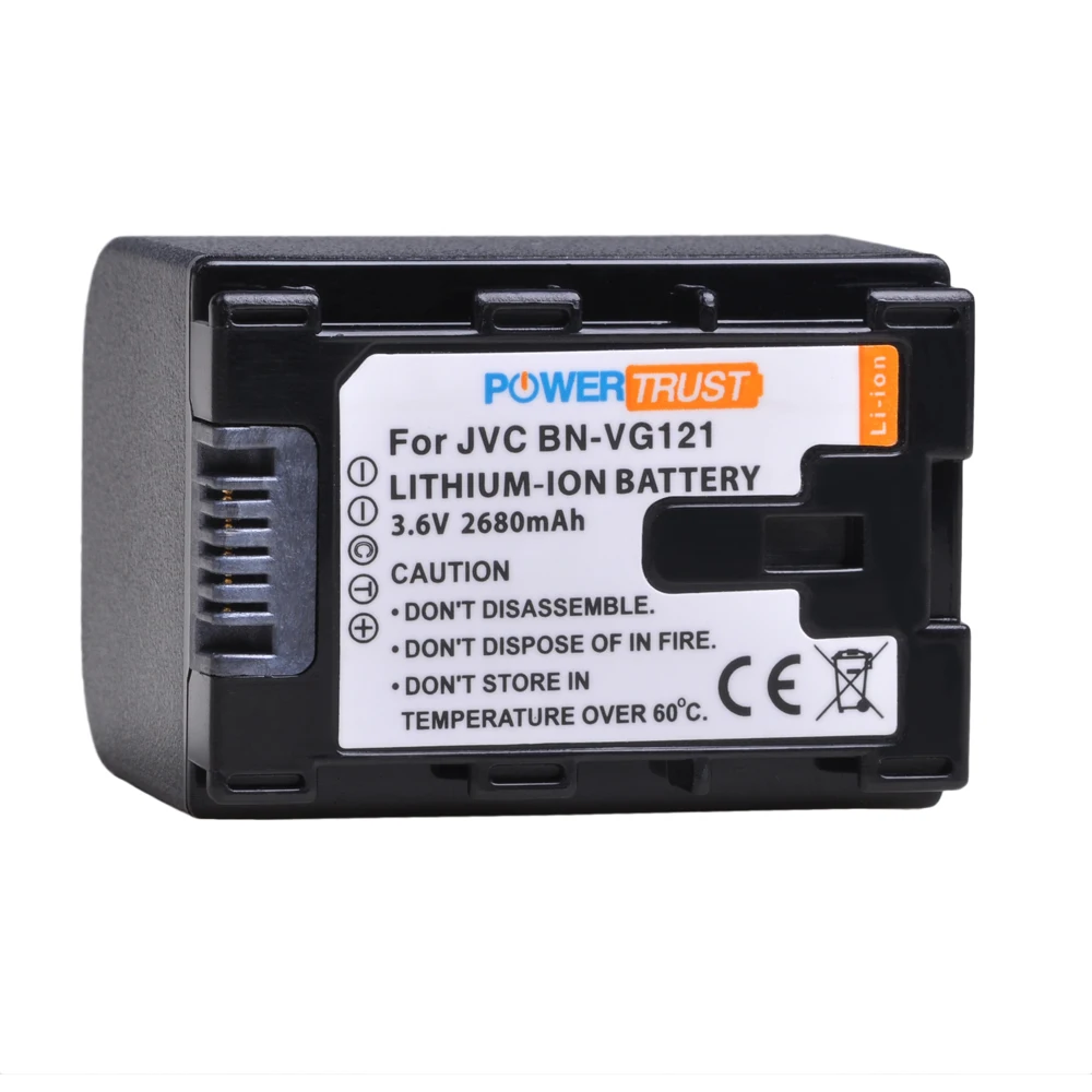 Фото Аккумулятор PowerTrust 2680 мАч BN-VG121 (BN-VG138, VG107U, VG114) для JVC Everio GZ-E №2