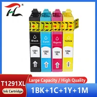 compatible t1291 t1294 t129 e 1291 ink cartridges for epson stylus sx235w sx 235w sx 235w inkjet printer
