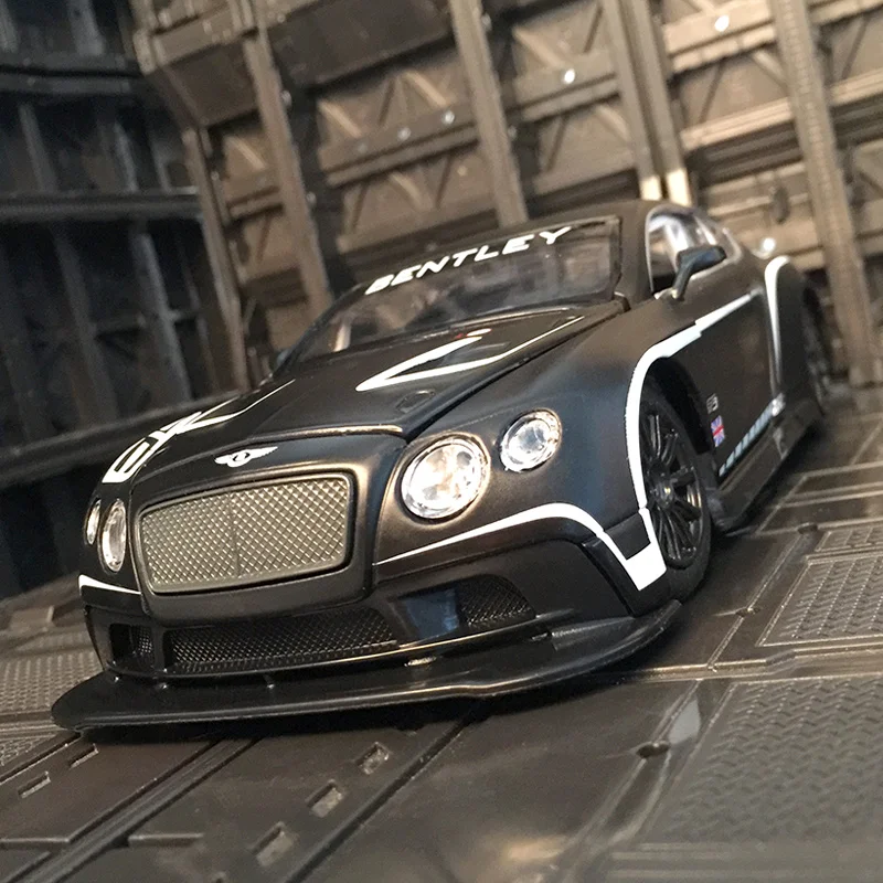 1:24 BENTLEY Continental GT3 Модель игрушки Автомобиль Литой под давлением Металлический