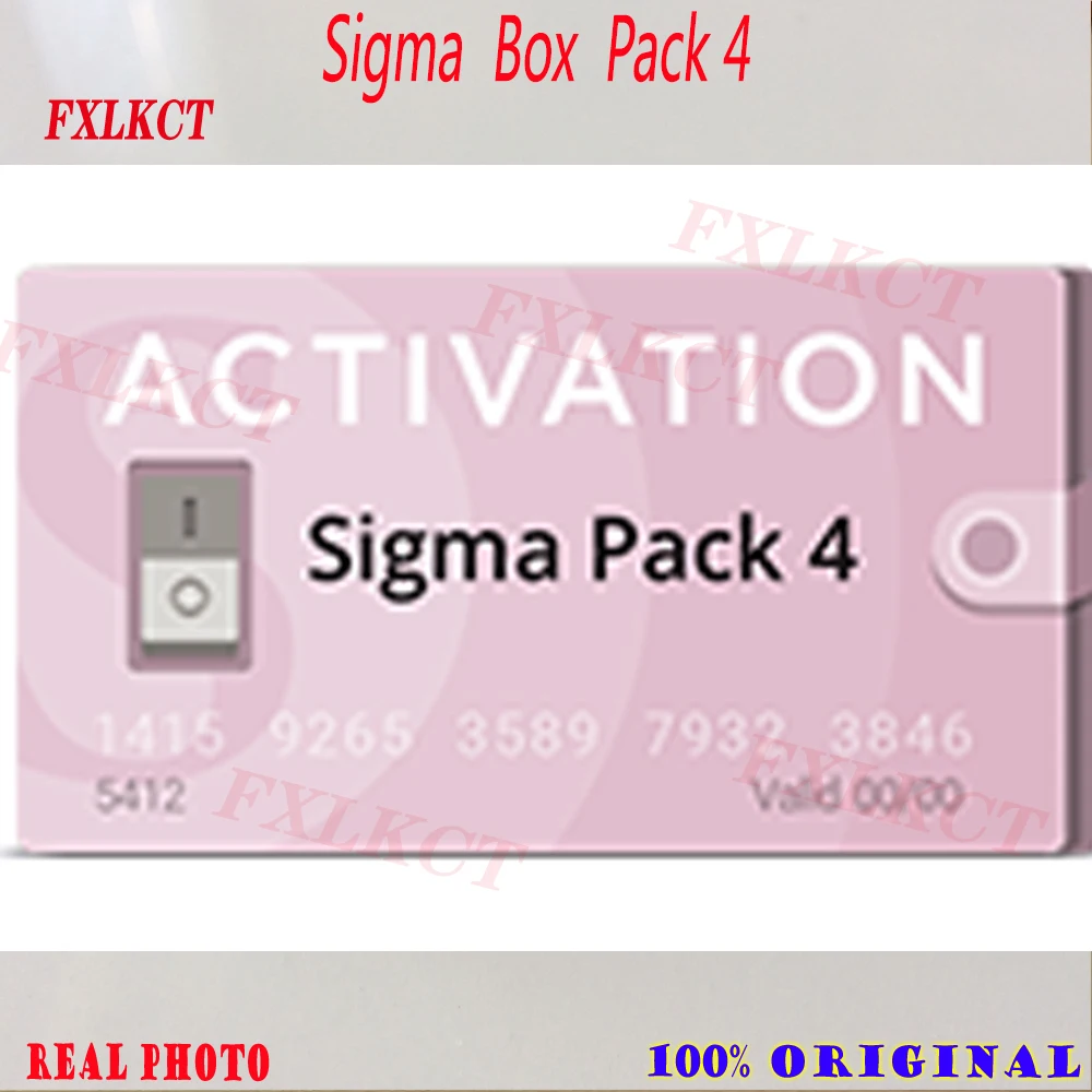 

New sigma pack4 / Sigma Pack 4 Activation Used to activate the Sigma box and Sigma key dongle