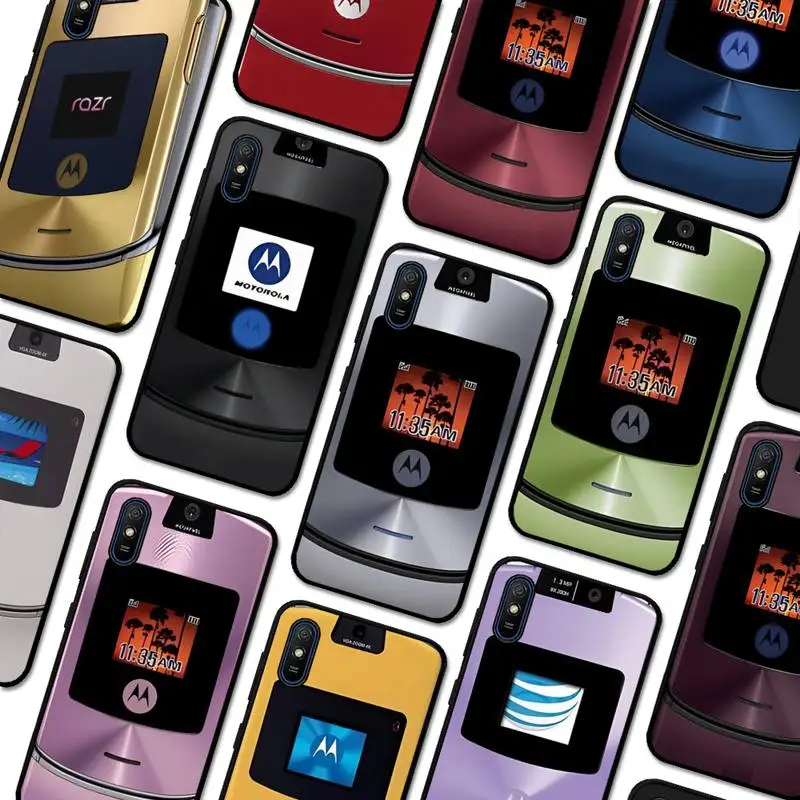 

Motorola razr Phone Case for Redmi 5 6 7 8 9 A 5plus K20 4X S2 GO 6 K30 pro coque